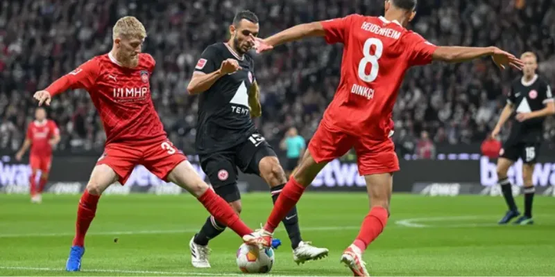 Phong độ hiện tại của Eintracht Frankfurt vs Heidenheim